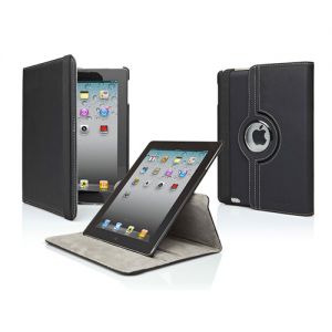 Чехол Cygnett Rotating Armour Case Stand Black/White for iPad 2 (CY0386CIROT)